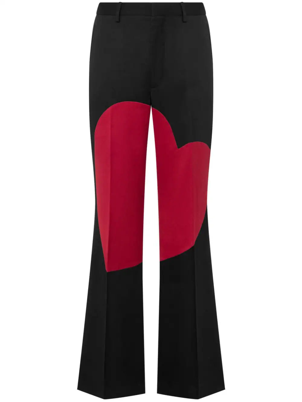 Moschino Heart Motif Tailored Trousers