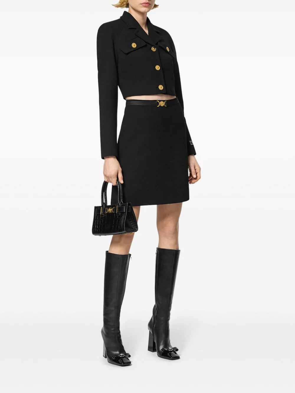 Versace Medusa '95 A-line Miniskirt