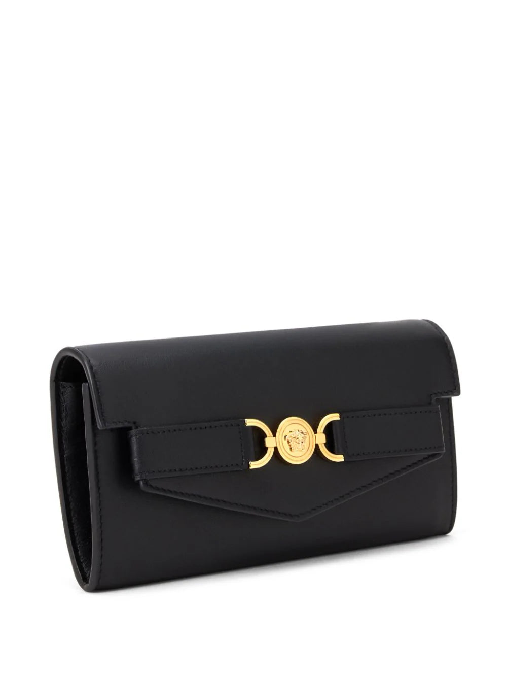 Versace Black Medusa '95 Leather Wallet