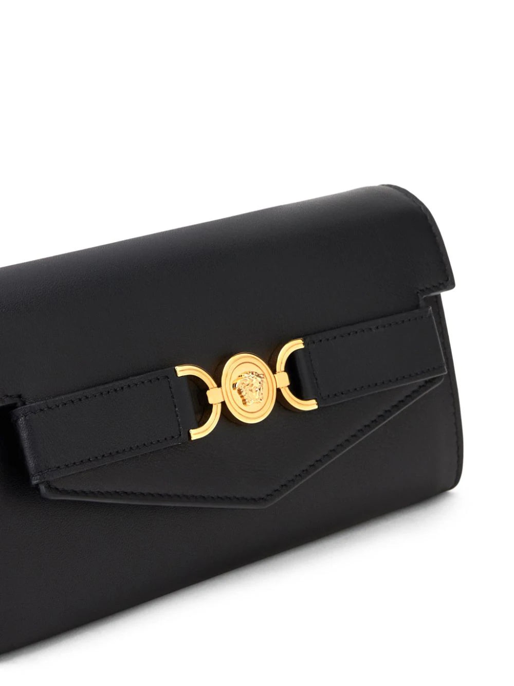 Versace Black Medusa '95 Leather Wallet