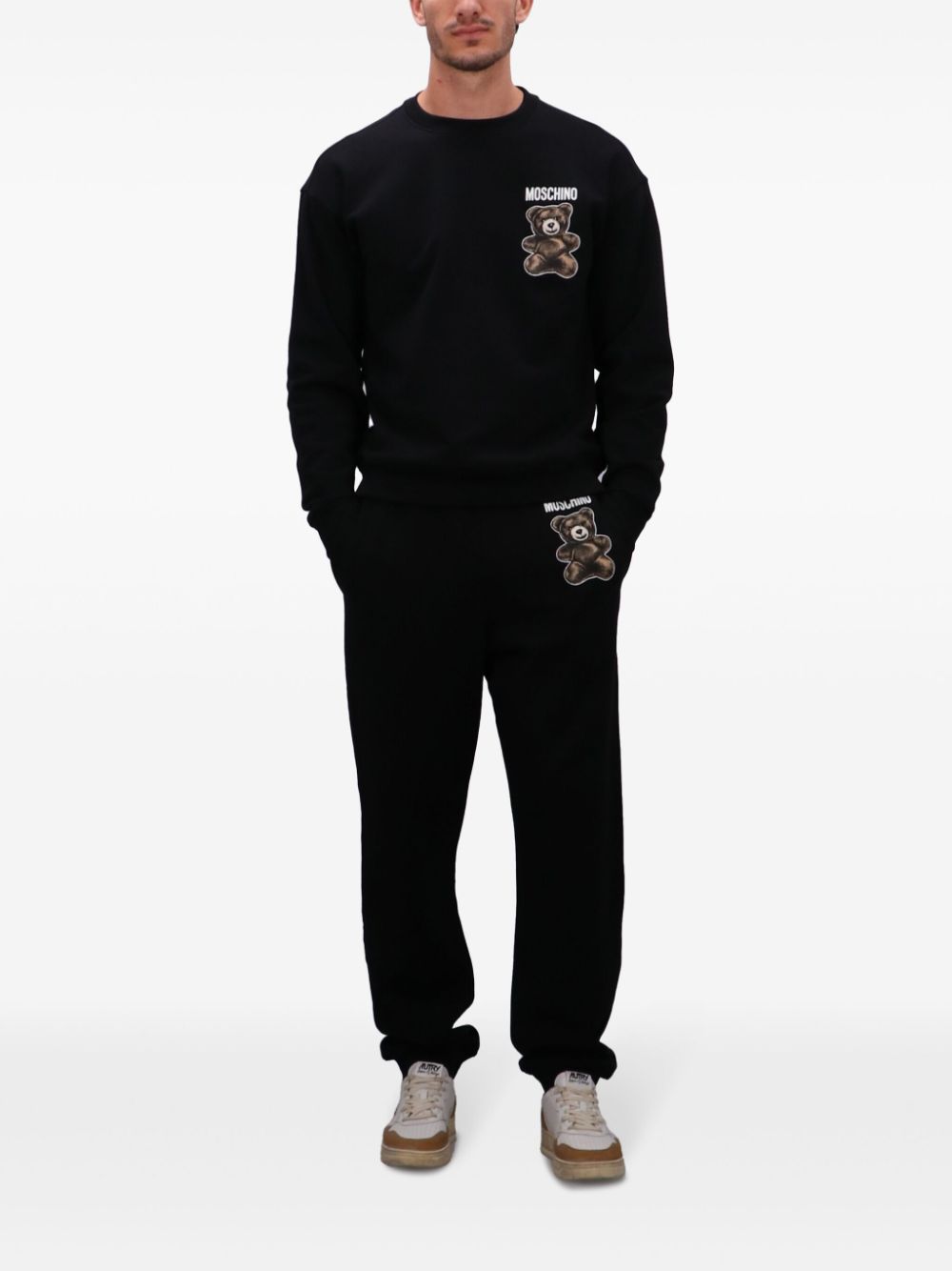 Moschino Black Teddy Joggers