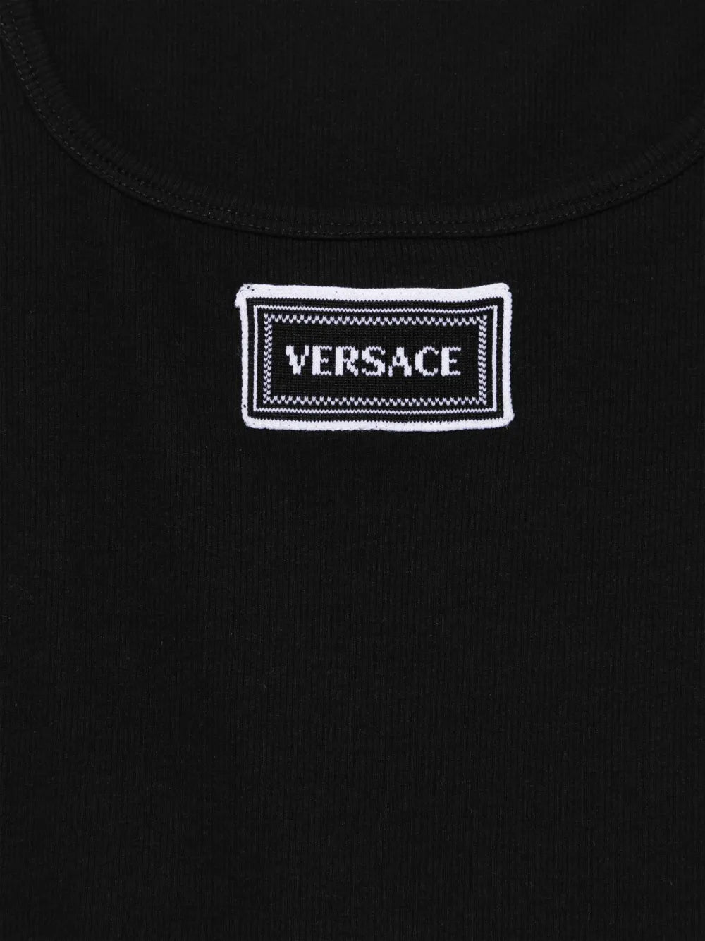 Versace Black 90's Tank