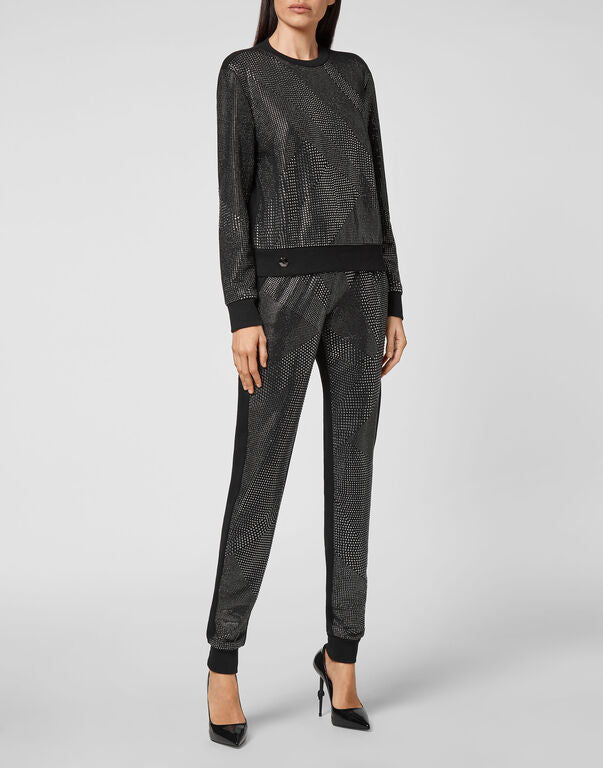 Philipp Plein Crystal Joggers