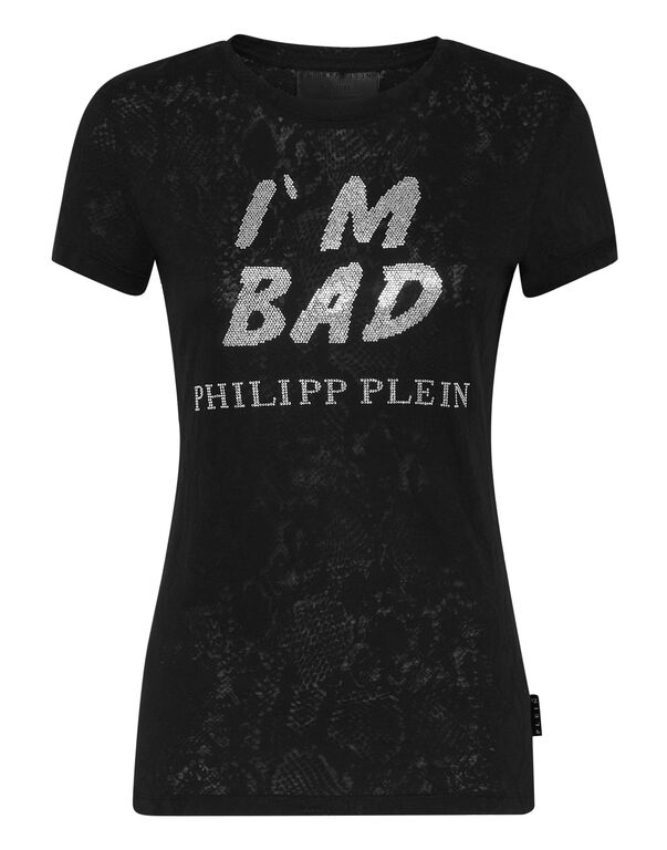 Philipp Plein Crystal "I'm Bad" T-shirt