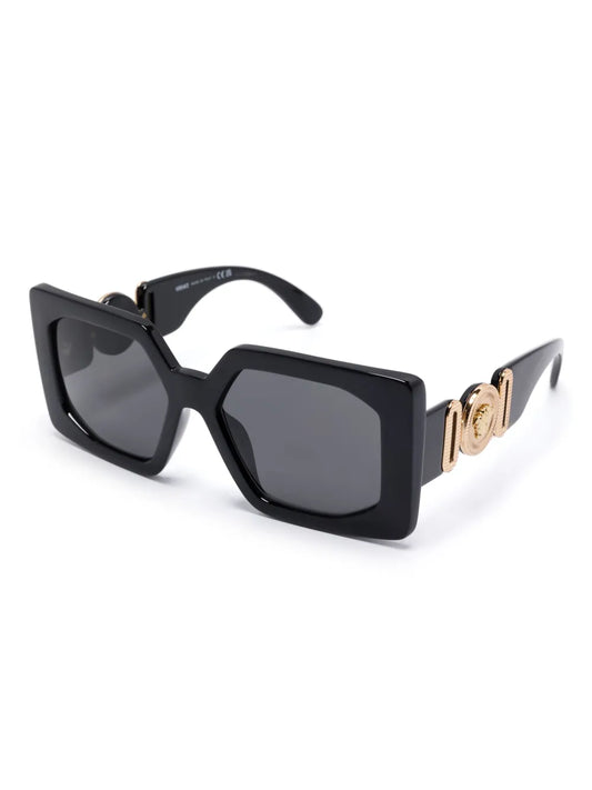 Versace Black Medusa Biggie Maxi Sunglasses