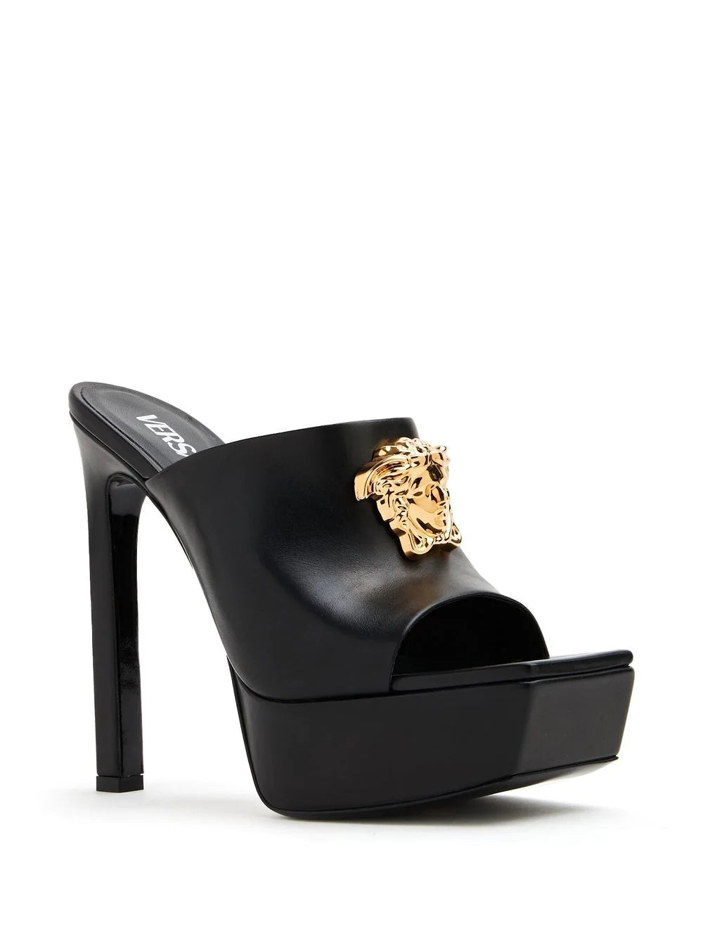 Versace La Medusa Platform Mules